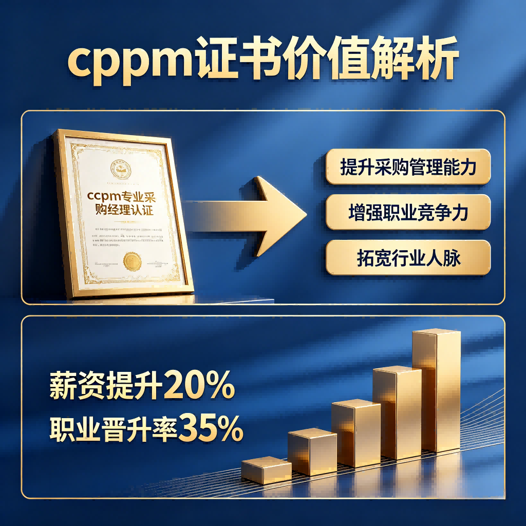 CPPM可以考吗?嘉华培训学校为你详解报考条件与备考攻略